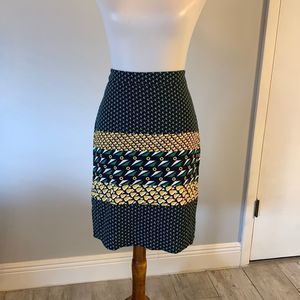[Adolfo Dominguez] Pattern Skirt - Size 40/8